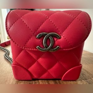 Chanel micro mini flap bag